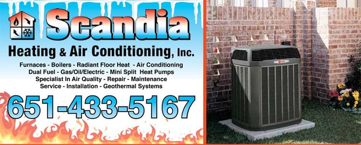 Scandia Heating & Air Conditioning is your AC expert in Scandia MN.